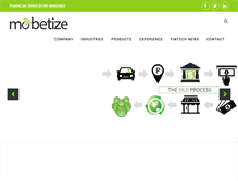 Tablet Screenshot of mobetize.com